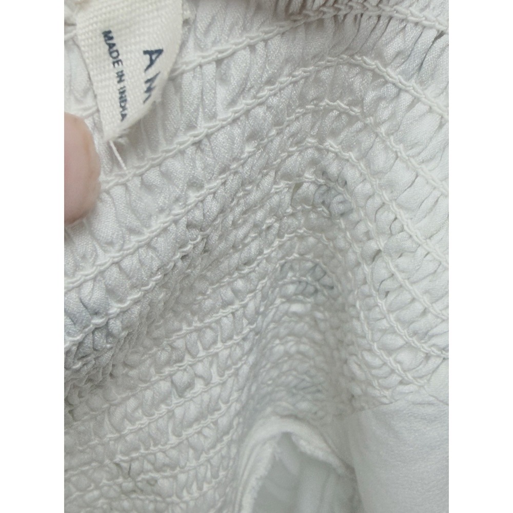 American Eagle Milkmaid Prairie Mini Dress Dainty Romantic Cottagecore S - Picture 11 of 14